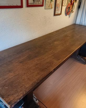 Tavolo Fratino Antico in Legno massello