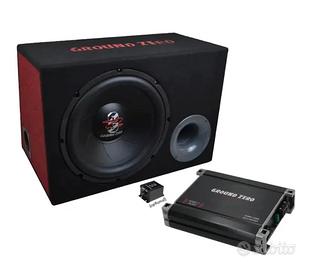 sub woofer e amplificatore auto
