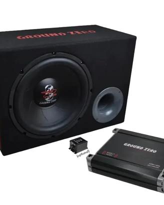 sub woofer e amplificatore auto