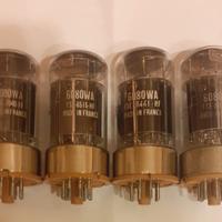 OTL Quartetto di valvole THOMSON CFS 6080WA 6AS7 