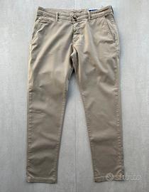 Jacob Cohën Modello Bobby Chino Beige Estivo tg36