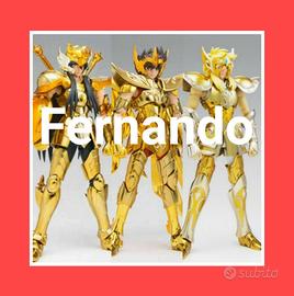 Myth Cloth EX lotto 3 Bronzi gold BANDAI *NUOVI