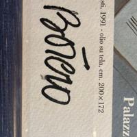 Poster Botero originale firmato – Mostra Roma 1992