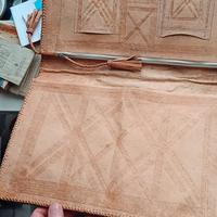 vecchia borsa porta documenti  vintage