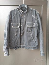 Giacca Ovs Sport Nera Stile Biker Unisex taglia M