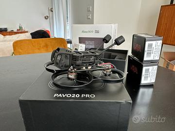 Pavo20 Pro DJI O4 + 4 Lipo LAVA + Charger