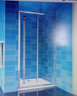 BOX DOCCIA NICCHIA BAGNO 70  X 185 porta soffietto