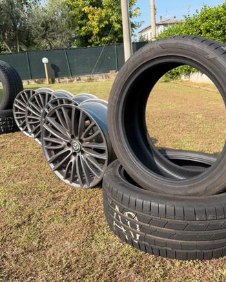 Cenchi originali Alfa Romeo Giulia + Gomme