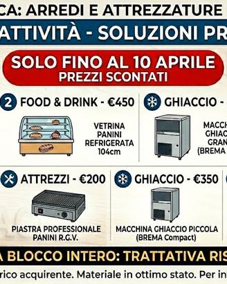 Attrezzature Professionali e arredo bar