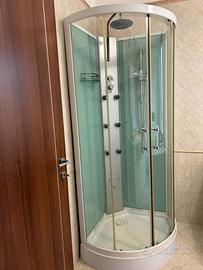 Cabina Doccia Semicircolare 90*90*225