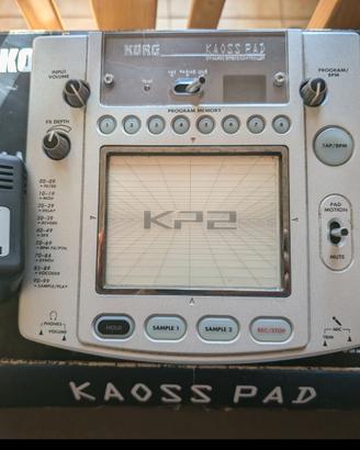 KORG KP2 KAOSS PAD EFFECTS FX CONTROLLER + ALIMENT