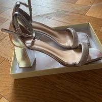 Scarpe tacco largo