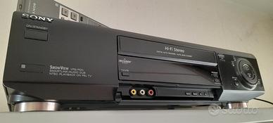 VIDEOREGISTRATORE LETTORE VHS FILM SONY PERFETTO+T