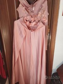 Vestito seta artigianale