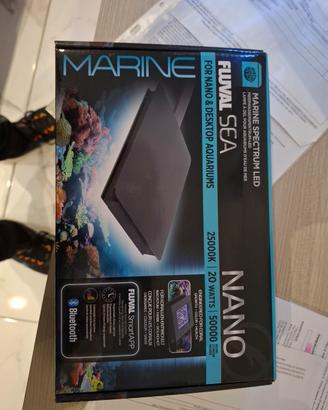 lampada fluval per. mini reef