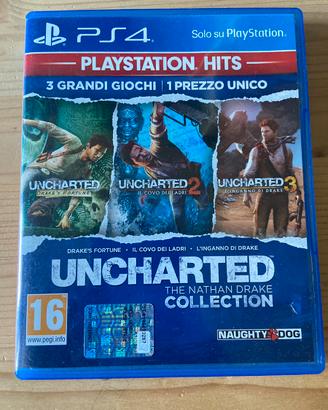 videogioco 3 in 1 “ uncharted “
