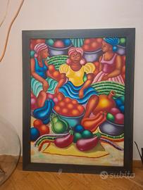 quadro dipinto a mano 85x110 cm 