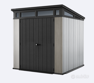 KETER Casetta da giardino ARTISAN 7x7 Grigio