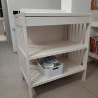set seggiolone+ lettino+ fasciatoio 