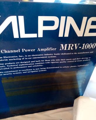 amplificatore alpine