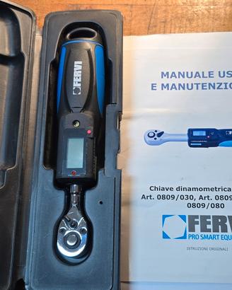 Chiave dinamometrica elettronica digitale Fervi,