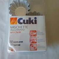 Vaschette alluminio cuki per dolci