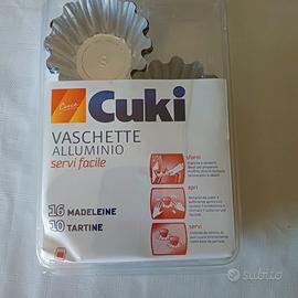 Vaschette alluminio cuki per dolci