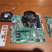 Pacchetto: CPU+GPU+scheda madre+Ram