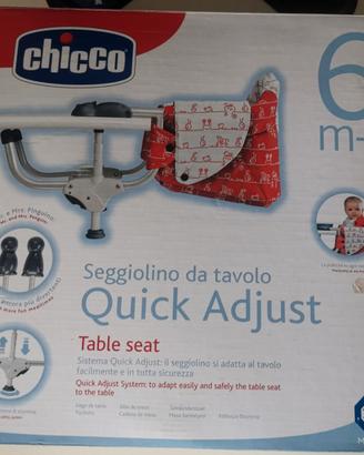 Seggiolino Da Tavolo Chicco Quick Adjust