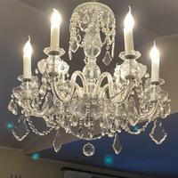 Lampadario in cristallo