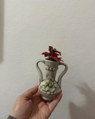 Mini anfora vintage in ceramica