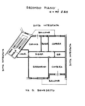 Appartamento in via San Benedetto a Q.S