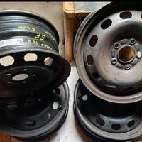 Cerchi latta 15 pollici 5 viti