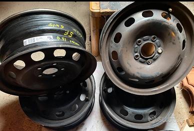 Cerchi latta 15 pollici 5 viti