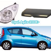 Opel Agila ricambi parafango cofano paraurti freni
