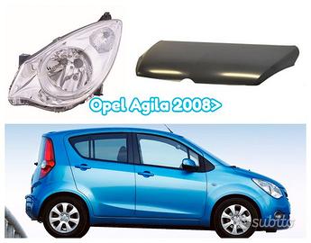 Opel Agila ricambi parafango cofano paraurti freni