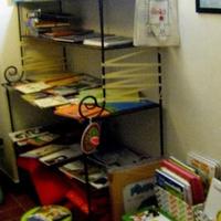 scaffale in ferro battuto