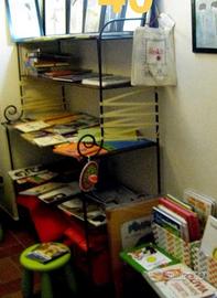 scaffale in ferro battuto