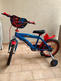 Bici Spiderman bambino 4/6 anni