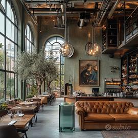 Via di C.Bertone ad.Ristorante 3 vetrine mq165 c.a