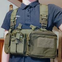 Chest Rig Softair OD con Placard System