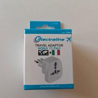 Adattatore da Viaggio da Mondo a Italia, Bianco