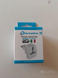 Adattatore da Viaggio da Mondo a Italia, Bianco