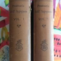 "Prontuario dell'ingegnere" Vol. I e II 1892-1894
