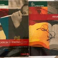 Alla ricerc del ramo d'oro e strumenti.