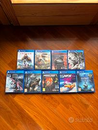 Vari giochi ps4