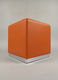 Lotto 27 Pouf Cubo pelle 45x45x45 cm - Colorati