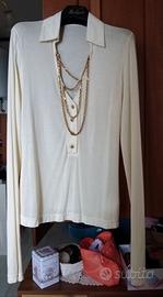 Maglietta a maniche lunghe Pinko taglia M