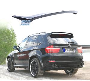 SPOILER ALETTONE BMW X5 E70 06-13 LOOK HAMANN NERO