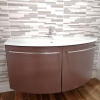 Mobile da bagno a 2 ante